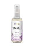 Aura Cacia Relaxing Lavender Aromatherapy Mist, 4-Ounce, Lavender Pure Essential Oils, Sweet & Floral Aroma