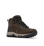 Columbia Mens Newton Ridge Plus II Waterproof Hiking Boot, Cordovan/Squash, 17