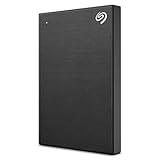 Seagate One Touch, 2TB, Password activated hardware encryption, portable external hard drive, portable external hard drive, PC, Notebook & Mac, USB 3.0, Black (STKY2000400)