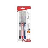 Pentel Finito! Porous Point Pen x-Tra Fine Point Tip, Assorted Ink (A/B/C), 3-PK