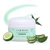 Carmesi Facial Shaving Gel for Women | Prevents Nicks, Cuts, Ingrown Hair & Razor Bumps | Soothes Dry Skin | Pre Shave Balm for Sensitive Skin | 1.76 Oz/50g