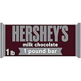 HERSHEY'S Milk Chocolate Candy Gift Bar, 1 lb