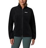 Columbia Women's Petite Benton Springs Full Zip Fleece Jacket - Medium - Black