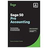 Sage 50 Pro Accounting 2024 U.S. 1-Year Subscription Small Business Accounting Software [PC Download]