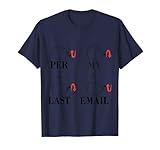 PER MY LAST EMAIL - THE MIDDLE FINGER FUNNY MEME T-Shirt