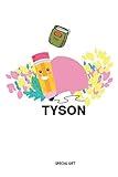 Tyson: Custom Name boys notebook for Back to School - Boys Back to School - First Day of Preschool ( Gift for your son, 100 pages, 6x9 )