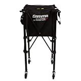 GAMMA Sports EZ Travel Cart Pro, Ball Hopper with Premium Carry Case, Holds 120 Pickleball Balls or 150 Tennis Balls