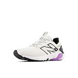 New Balance 1440 V1 Lace-up Running Shoe, White/Black/Purple Fade, 13 US Unisex Little Kid