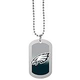 NFL Siskiyou Sports Fan Shop Philadelphia Eagles Team Tag Necklace 26 inch Team Color