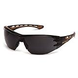 Carhartt Gear CHB820ST Easley™ Gray Anti-Fog Lens - One Size Fits All - Black/Tan