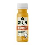 Suja Organic Immunity Defense Shot (30 Pack) with Turmeric and Ginger | Immunity Boost & Support | Functional Shots | Cold-Pressed Juice with Live Probiotics | Plant-Based & Gluten-Free