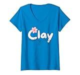 Womens Clay Every Day New Women's Pottery & Ceramics crafting Hobby V-Neck T-Shirt