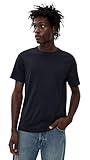 Theory Men's Precise Cotton Tee, Eclipse, Black, L