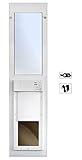 Power Pet Electronic Dog Door - High Tech Pet Electronic Pet Doors - Fully Automatic Sliding e-Glass Electronic Dog Doors - Large Pets up to 100 lbs - Tall 92-3/4" - 96" Patio Doors - PX2-SEGT