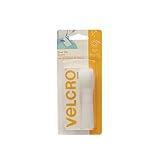 VELCRO Brand For Fabrics | Sew On Fabric Tape for Alterations and Hemming | No Ironing or Gluing | Ideal Substitute for Snaps and Buttons | Tape, 30in x 3/4in, White