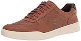 Cole Haan Men's Grand Crosscourt Modern Perforated Sneaker, British TAN Leather/Ivory, 12