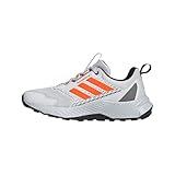 adidas Women's Terrex Tracefinder Trail Running Sneaker, Dash Grey/Semi Impact Orange/Solid Grey, 8.5