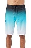 O'NEILL Men's Board Shorts - 21 Inch Outseam Hyperfreak Divergent Board Shorts Men's - Premium Quality Mens Board Shorts,Marine-36