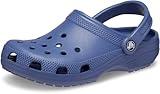 Crocs Unisex-Adult Classic Clogs, Bijou Blue, 7 Women/5 Men