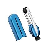 CarbonKlean Peeps Eyeglass Lens Cleaner - Efficient and Durable Carbon Microfiber Technology - Exclusively Used by NASA - 500 Uses (Soft Touch Blue)