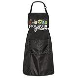 ZJXHPO Evil Queen Cooking Apron Pick Your Poison Apron For Cook Baker Chef Halloween Party Gift (Poison Apron)