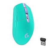 Logitech G305 LIGHTSPEED Wireless Gaming Mouse, Hero 12K Sensor, 12,000 DPI, Lightweight, 6 Programmable Buttons, 250h Battery Life, On-Board Memory, PC/Mac - Mint