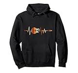 Heartbeat Guitar Pullover Hoodie