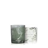 Thymes Highland Frost Candle - Frosted Eucalyptus Winter Candle - Ideal for Home Decor, Bedroom Decor - Holiday Candle with a Luxury Home Fragrance - 6.5 Oz