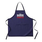 CafePress Banker Funny Saying No One Warned Me Banking Kitchen Apron with Pockets, Grilling Apron, Baking Apron