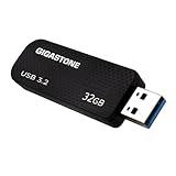 GIGASTONE 32GB Flash Drive (5 Pack) Z30 USB 3.2 Gen 1, 80MB/s Ultra Fast, Keychain Loop, Carbon Fiber Style, Push-Pull Design, Data Storage, Backup for PC/Mac/TV/Car, USB 2.0/3.0/3.1 Compatible