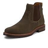 Dockers Footwear Men's Ransome Chelsea Boot, Dark Brown, 11