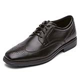 Rockport Men's Next Gen Wingtip Oxford, Black, 13