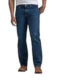 Wrangler Authentics Men's Classic 5-Pocket Relaxed Fit Flex Jean Military Blue Flex 36W x 32L