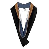 Endea Graduation Bachelor Hood for Business, Accounting, Commerce, Industrial, Labor Relations, College Degrees (Drab/Navy Blue/White)