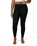 32 Degrees Women's Lightweight Baselayer Legging | 4-Way Stretch | Form Fitting | Thermal, Black, Medium