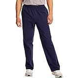 Hanes Mens Essentials Men’s Sweatpants, Cotton Jersey With Pockets, 33” Athletic-sweatpants, Navy, XX-Large US