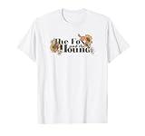 Disney The Fox and the Hound Friendship Floral Title Logo T-Shirt