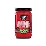 BSN Amino X Muscle Recovery & Endurance Powder with BCAAs, 10 Grams of Amino Acids, Keto Friendly, Caffeine Free, Flavor: Green Apple, 30 servings (Packaging may vary)