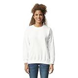 Gildan Adult Fleece Crewneck Sweatshirt, Style G18000, Multipack, White (1-Pack), Large