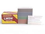 LMSW Exam Prep 2024-2025 Study Cards: ASWB Masters Social Work Review with Practice Test Questions [Full Color Cards]