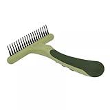 Coastal Pet Safari Single Row Undercoat Rake - Gentle Dematting and Deshedding Tool for Dogs, Pet Grooming Comb