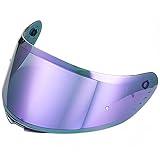 ILM Helmet Accessories Visors Replaceable Face Sheild for Full Face Motorcycle Helmet in Model ILM-Z501(Tinted Visor, Purple)