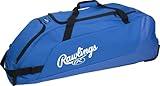 Rawlings | WORKHORSE Wheeled Equipment Bag | Baseball & Softball | Royal