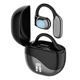 AI OWS Translation Earbuds: 3-in-1 Language Translation Device 144 Languages & Accents Translation in Real Time, with ONE Year Subscription Ideal for Travel Business and Learning, Black