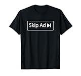 Skip Ad Online Advertising Digital Marketing T-Shirt T-Shirt