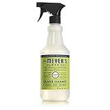 MRS. MEYER'S CLEAN DAY Mirror & Window Cleaner, Great for Indoor & Outdoor Glass Surfaces, Lemon Verbena, 24 Fl Oz