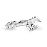 1.5 inch Tie Clip for Men-Novelty Style Necktie Bar Clip,Tie Pin,Tie Tack Accessories for Men,Special Interesting Gift for Men-Monkey Wrench