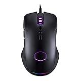 Cooler Master Optical Gaming Mouse (USB/Black/10000dpi/8 Buttons/RGB LED) - MasterMouse CM310