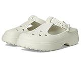 Crocs Unisex Classic Clogs, Mary Janes for Women, Linen, 6 US