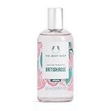 The Body Shop British Rose Eau De Toilette – Fresh Dewy Fragrance – Vegan – 3.3 oz